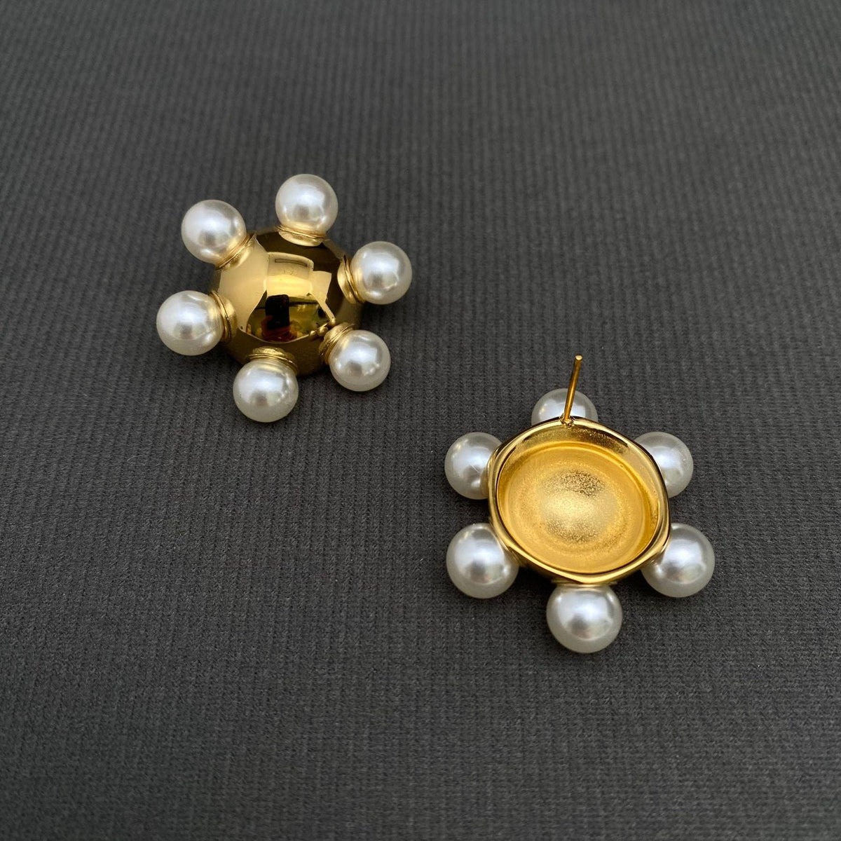 The Gilded Galaxy Stud Earrings