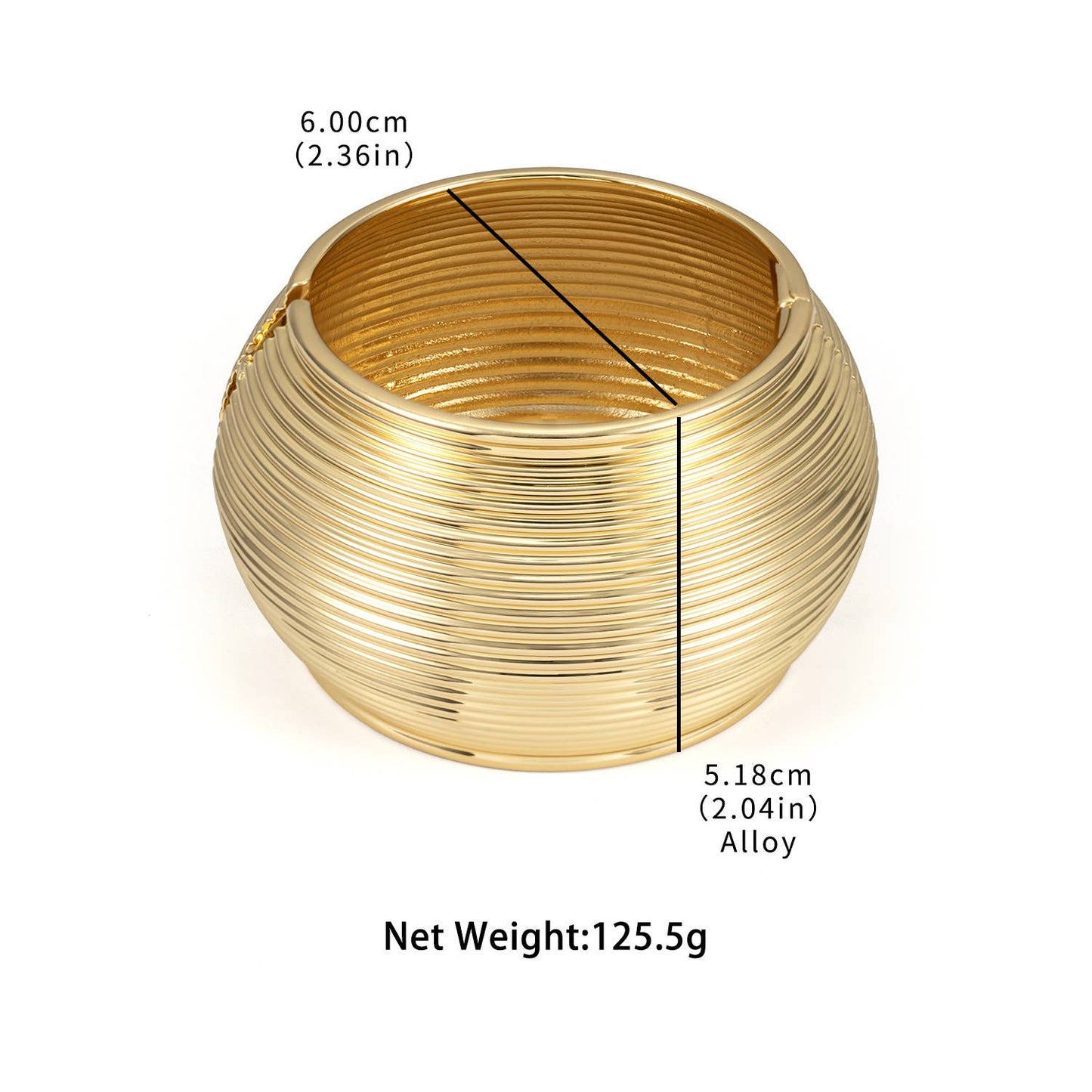 Golden Horizon Cuff